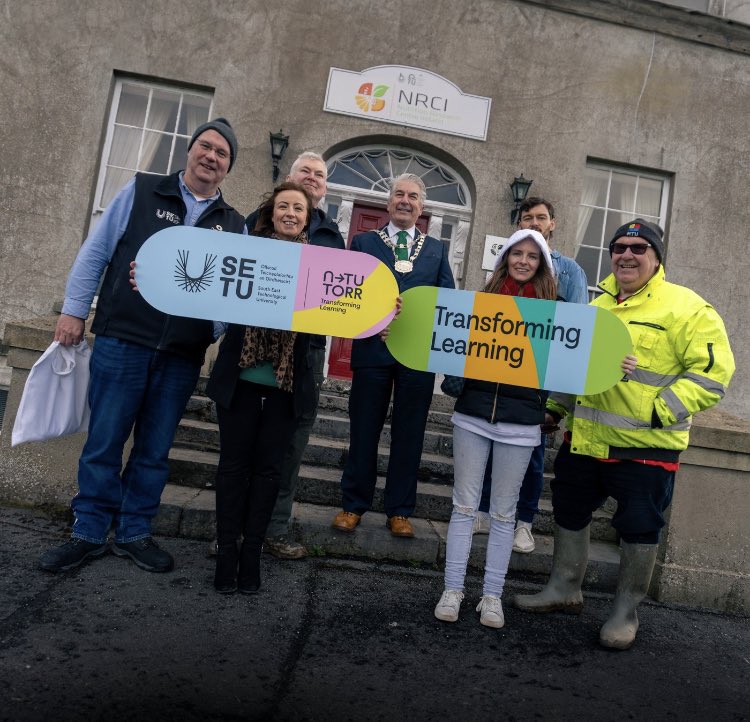 corina_pow's tweet image. What an epic #NtutorrWeek we had @setuireland! Thank you to everyone who played a part 👏Today we hosted @TomFarrelly and @TUS_ie Students and @jodypower, Waterford’s Metropolitan Mayor joined us. ‘Tom Squared’ is in the ground and will blossom forevermore! #Sustainability
