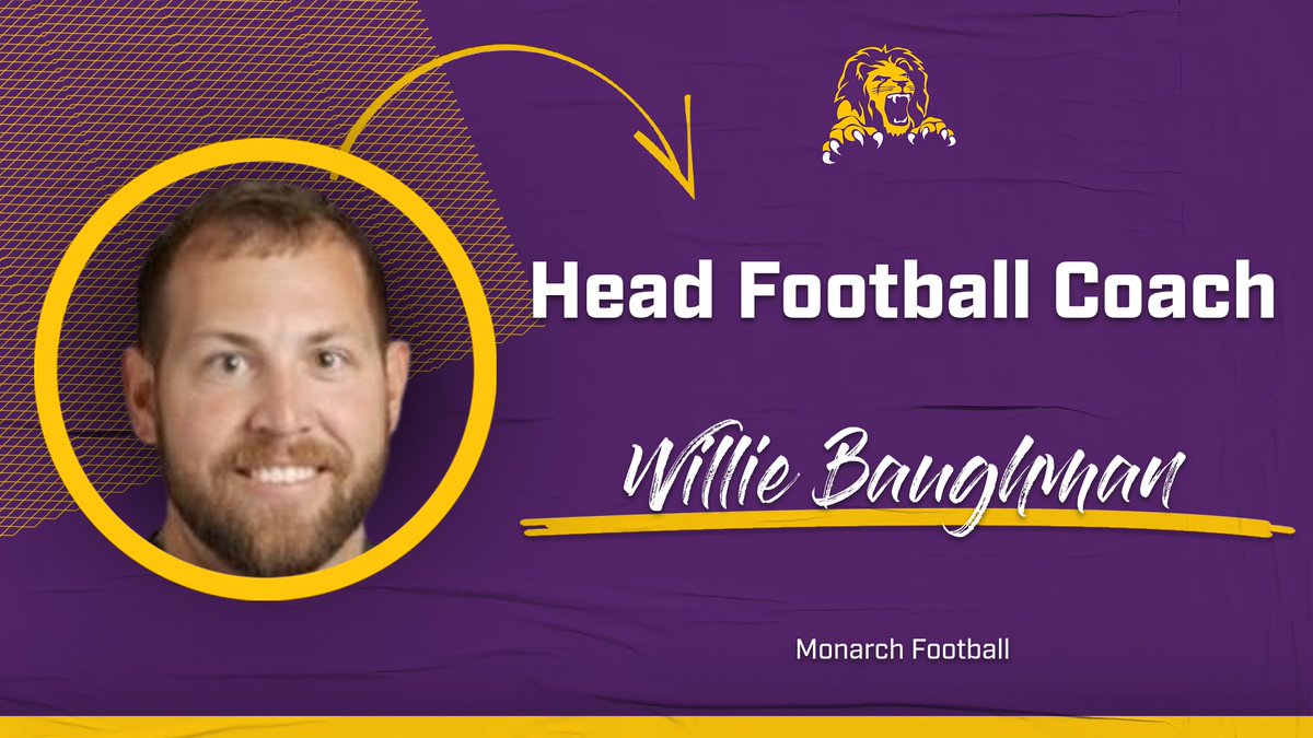 🏈 The Monarch Activities Department is proud to announce Willie Baughman as our new Head Football Coach! 

Join us in welcoming Coach Baughman to the Monarch family! #Monarchs #kdsnsports
