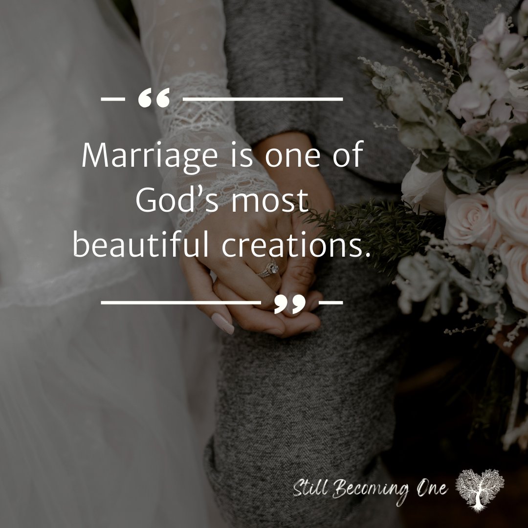 It is a beautiful creation.

#stillbecomingone #onefleshmarriage #marriagerocks #dateyourspouse #marriageisfun #alwayspreferyourspouse #relationshipcoaching #traumainformed