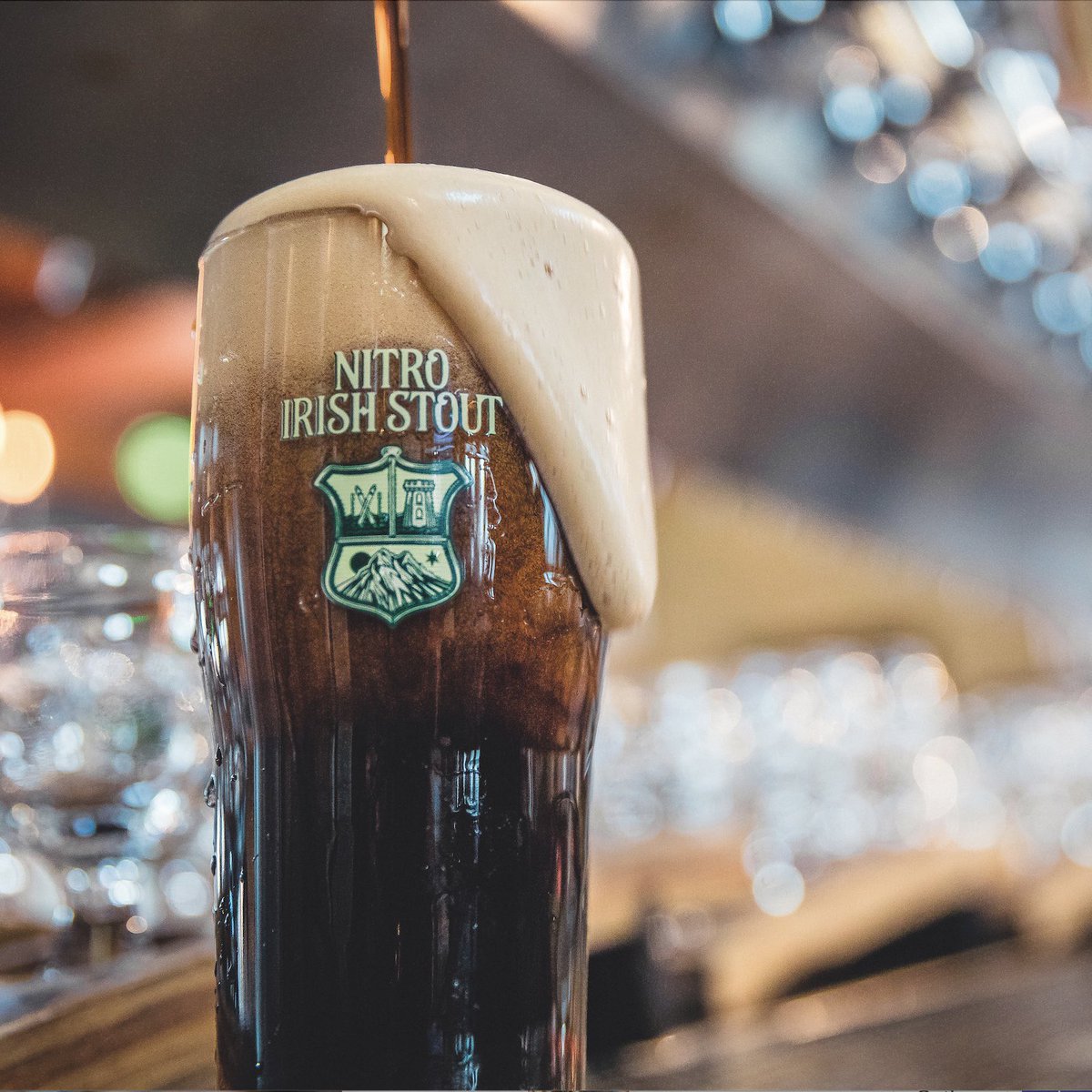The first of March calls for a pint (or two) of our Nitro Irish Stout ☘️🍺