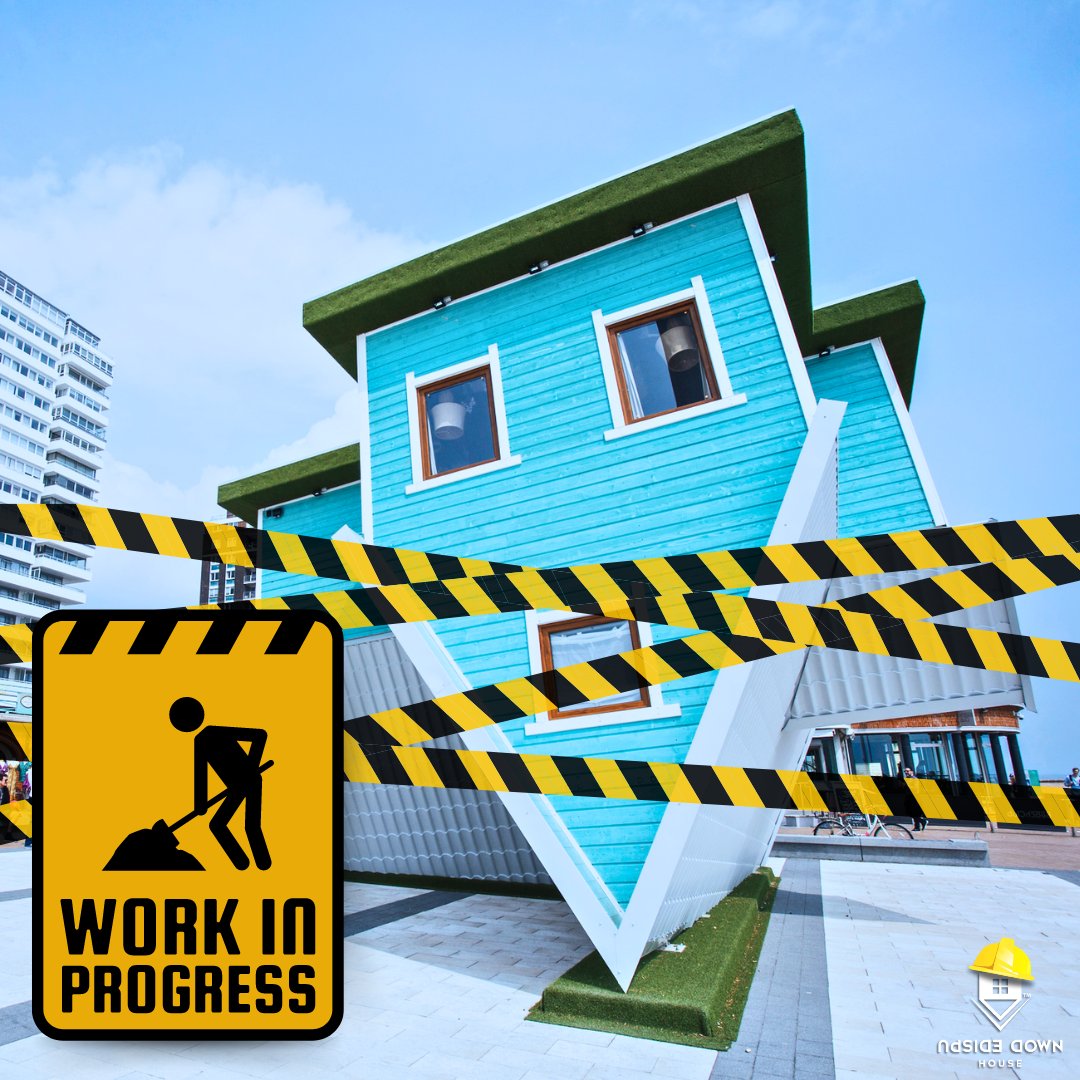 Our Brighton House is getting a NEW LOOK 👀 very soon!

We will be busy making amazing changes and the House will be CLOSED  from 5th March and reopening 9th March 2024

We can't wait for you to see our exciting new and unique areas for your upside down photos 📸🤩
