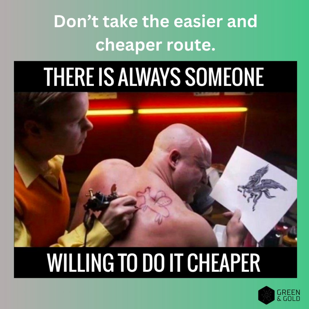 MARKETING MEME FRIDAY 📣

Embrace value, not just PRICE! In this competitive world there is always someone willing to do it cheaper but you're sacrificing quality, reliability and integrity. 

#ValueOverPrice #QualityMatters