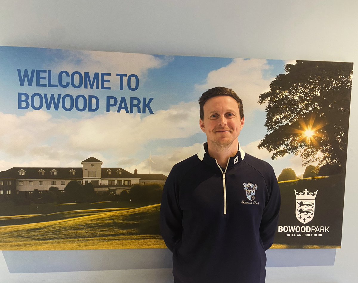 A big friendly welcome to our new P.G.A Professional Joe Cruse. Today starts our exciting journey together to fulfil your golfing requirements @bowoodpark Get in touch via- golf@bowoodpark.com 01840 213017 option 2. @PGASWest @cgucornwall @swsportsnews @NCG_com