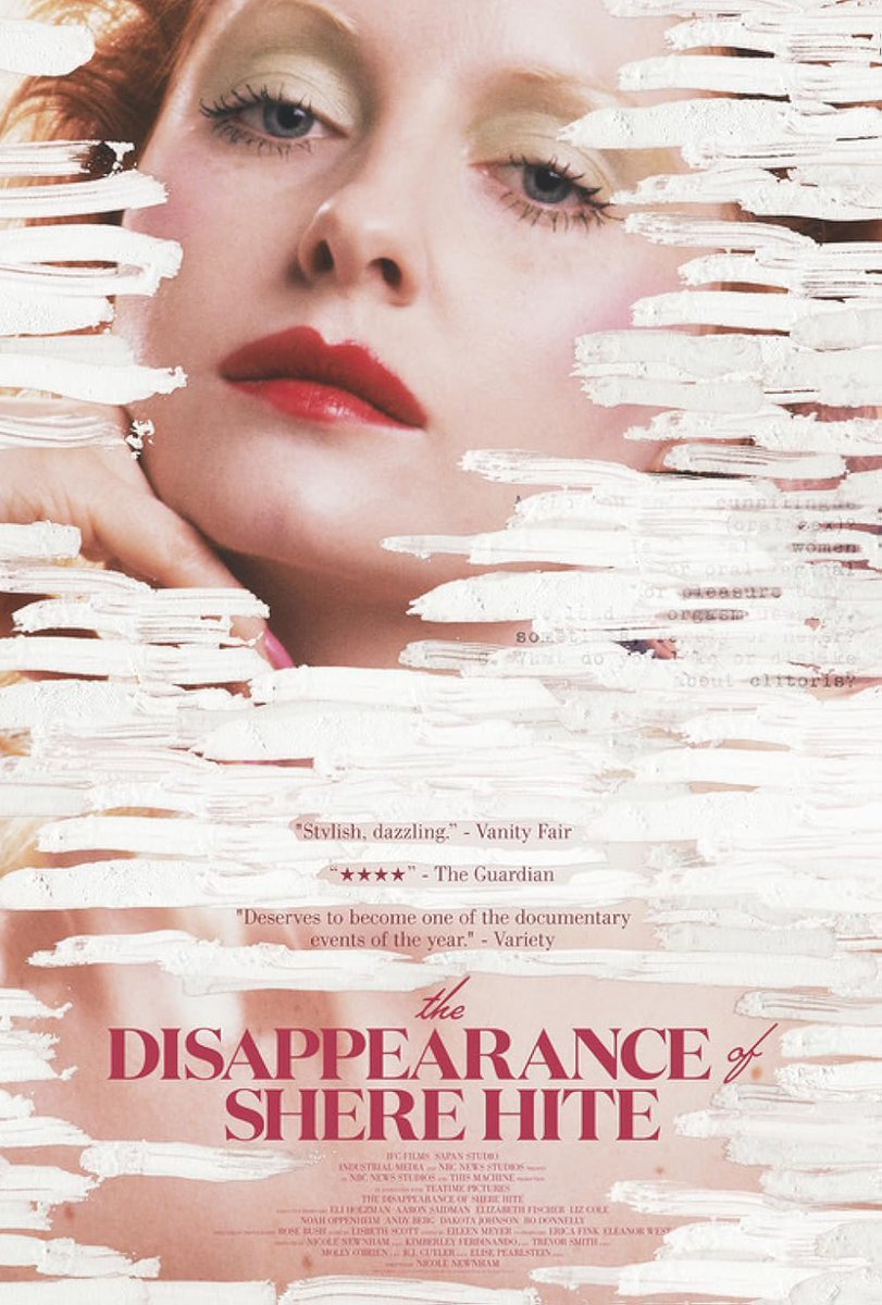 LifeIsAFilmFest's tweet image. 🎞@NicoleNewnham’s Sundance documentary THE DISAPPEARANCE OF SHERE HITE is on AMC+.

#TheDisappearanceOfShereHite #AMCPlus #FilmTwitter