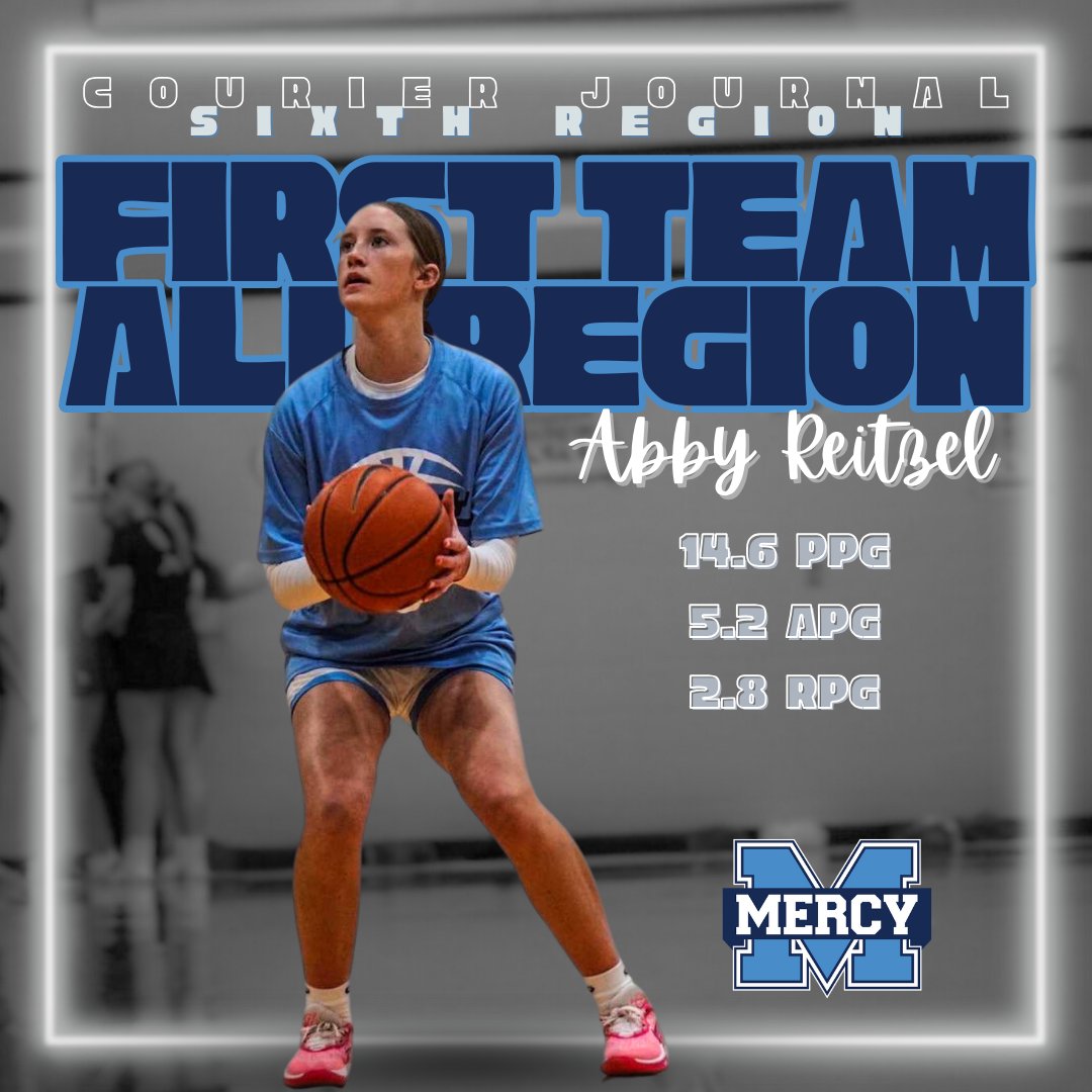 Congrats to Abby Reitzel ('26) on being selected to the @sports_cj First Team All-Region for the Sixth Region! #MPBTB