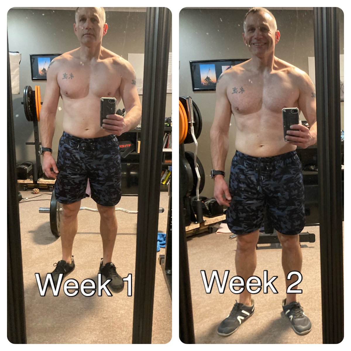 jaredjogs's tweet image. Happy Friday! About 75 minutes of 🏋️‍♂️ followed up with an easy 30 minute 🏃‍♂️. Great way to kick off the weekend. 12 days into the new programming, down 4 lbs and still adding strength. Happy so far! #runchat