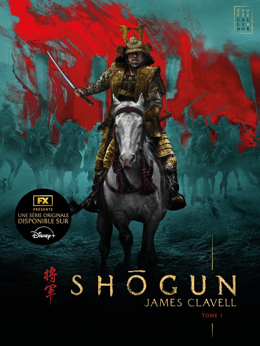 Ça y est, c'est enfin le Jour J, le jour de sortie du premier tome de SHOGUN, roman de James Clavell qui a donné lieu à l'adaptation en cours par FX/Disney !

Rendez-vous en librairie, et bonne lecture à toutes et tous ce weekend ;)