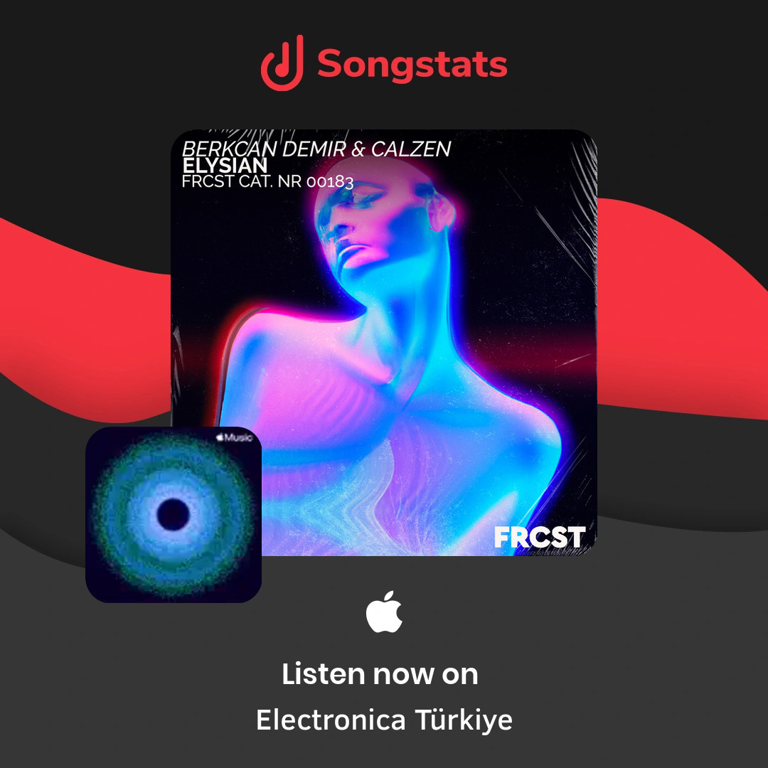 Songstats (@songstatsapp) on Twitter photo <a href="/berkcandemir_/">Berkcan Demir</a> Wow!! Just saw that "Elysian" was added to the editorial playlist 'Electronica Türkiye' on Apple Music! <a href="/berkcandemir_/">Berkcan Demir</a> Wow!! Just saw that "Elysian" was added to the editorial playlist 'Electronica Türkiye' on Apple Music!