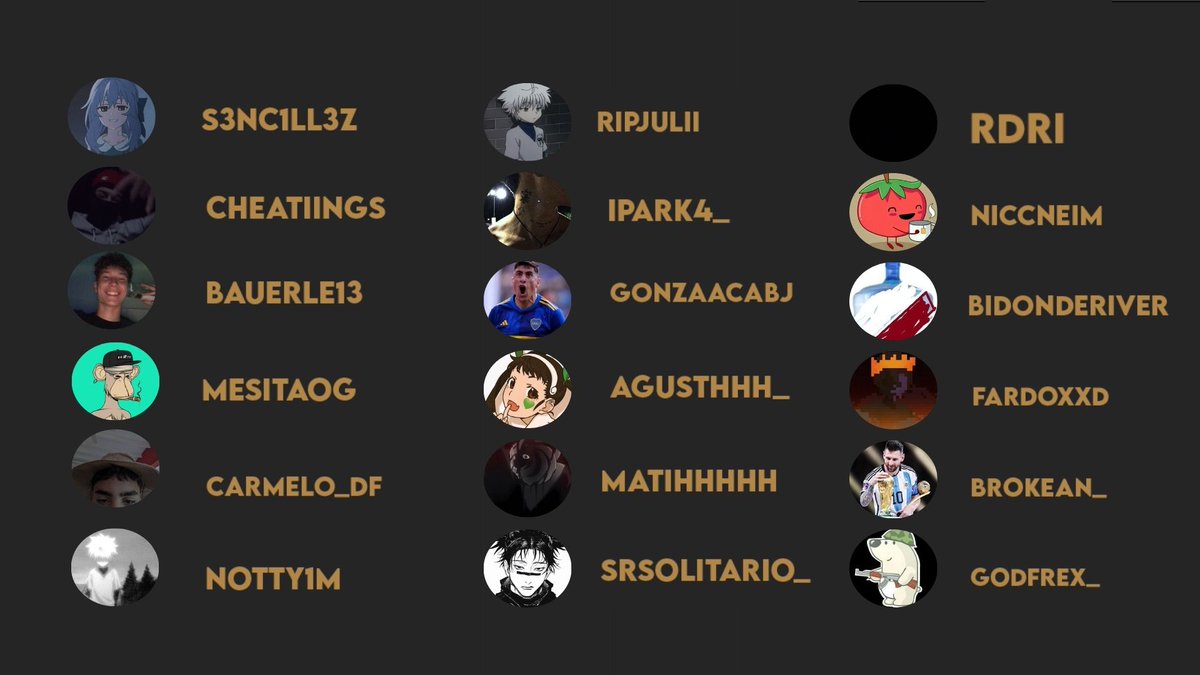 UHCBoom_'s tweet photo. Así va quedando esta Segunda Parte Del UHC Boom Arg/Uru 🇦🇷🇺🇾💣

¡No se olviden de entrar al discord del evento para así darles su rango respectivo y tengan toda la información del evento!

Discord : https://t.co/qOHEpVP3Fg https://t.co/6agihfH88A