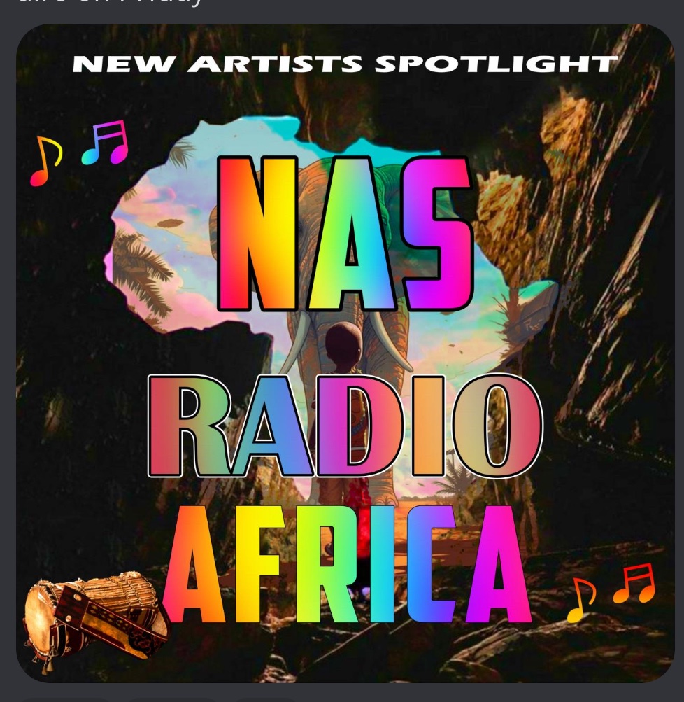 Check out the debut show of NAS Africa on @NASIndieRadio Starting in 15 minutes at 3:30 EST @NAS_Spotlight The vibes are real!!! newartistspotlight.org/radio