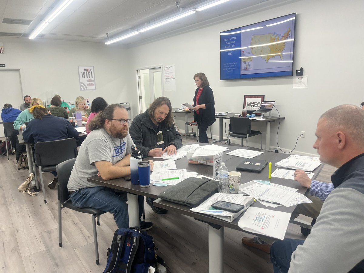 Dr. Jana Kirchner is <a href="/WKECKY/">WKEC</a> teaming up with teachers to enrich disciplinary literacy in Social Studies for grades 6-11. Together, we are building stronger foundations for critical thinking and student engagement.  <a href="/JKirchner10/">Jana Kirchner</a> #EngageEquipEmpower