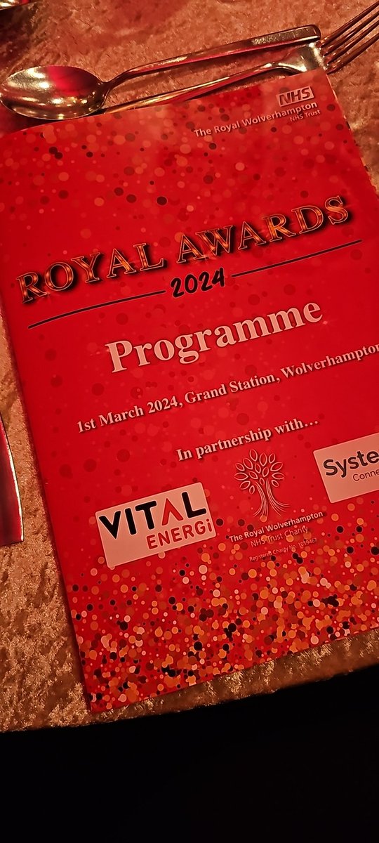Looking forward to an evening of celebration of the best of RWT #RoyalAwards2024 #TeamPharmacy