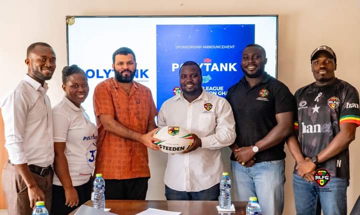 GhanaRL's tweet image. #dynamicfriday 

It's official, the RLFG and @Polytank Ghana ink a deal that will redefine the 
game. Together, we make history!🙏📜

📰rl-ghana.com/news

#OurLeague #sayrugbyleague