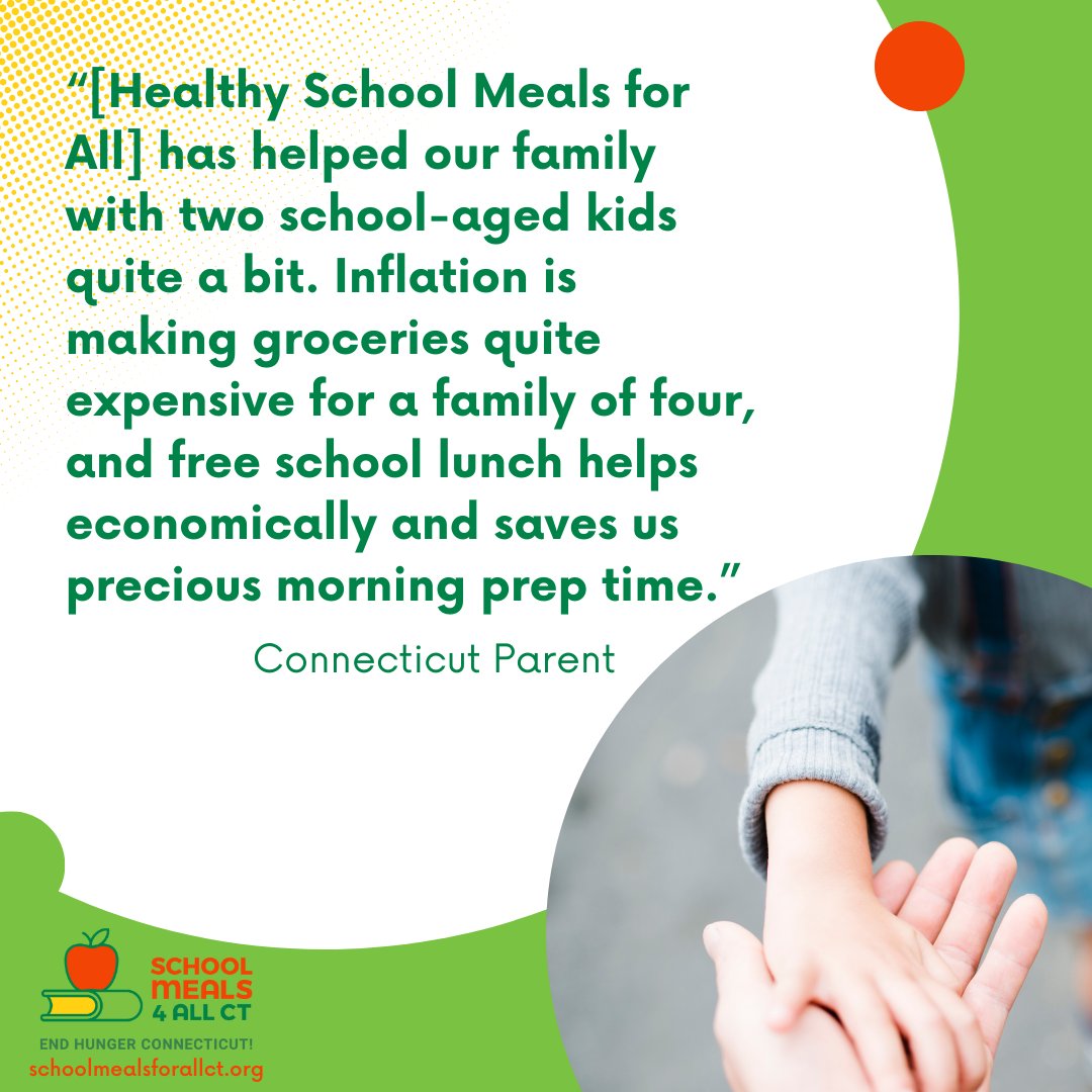 Offering healthy, free #SchoolMeals4All students increased school meal participation in five states during the 2022–2023 school year, according to a new @fractweets report. frac.org/hsmfa-report-2…

#schoolmealsforallct #SchoolMealsForAll #endhungerct #EndHunger #nokidhungry