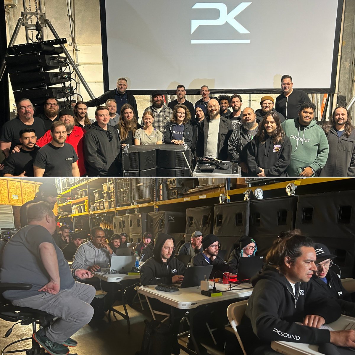Thanks to all who took part in our #PKEducation Training & Certification events in Dallas (w @onstagesystems) & LA (w @bne_productions). Up next are St. Louis, Las Vegas & Nashville. If you're interested in being trained to deploy PK robotic line source systems, send us a msg!
