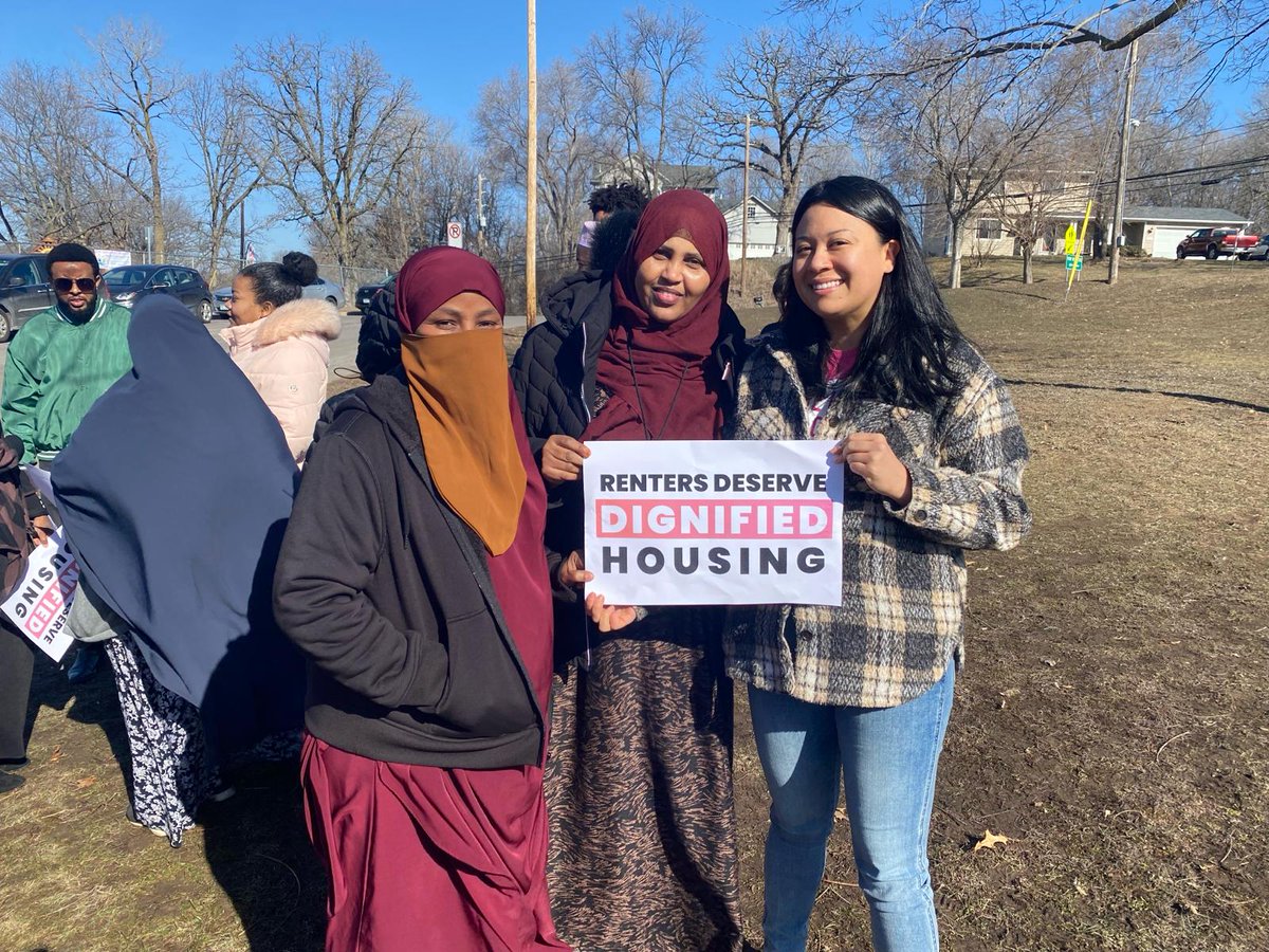 VIhekoronye's tweet image. Had a very powerful presser w/@SustainStPaul &amp;amp; @ISAIAHMN leaders re: passing tenant protections this year &amp;amp; prioritizing renters in a citywide convo re: housing in Saint Paul.

🙏@Ward4STP Council Prez Jalali &amp;amp; Ward 7 CM @cheniquajohnson for your leadership! 

#FairHousingMatters
