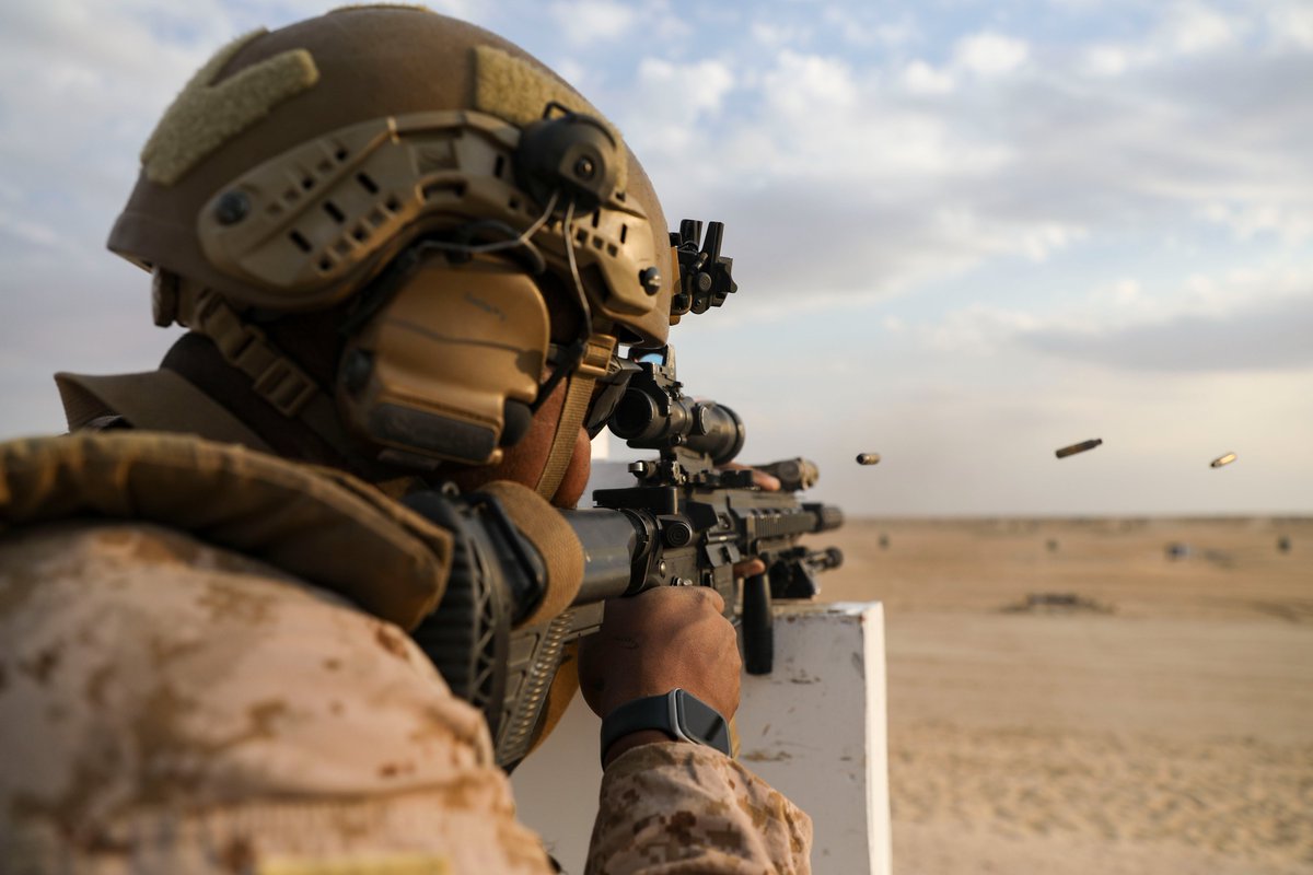 ICYMI, U.S. Marines participated in exercise Eager Defender last month. Eager Defender 24 is the capstone in a series of bilateral exercises between Kuwait and U.S. naval forces, focused on enhancing mutual capabilities and interoperability in maritime security operations. @USMC