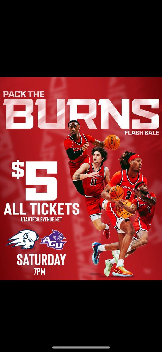 Go get that tourney spot <a href="/UtahTechMBB/">Utah Tech Men's Basketball</a> 😤🦬🌴