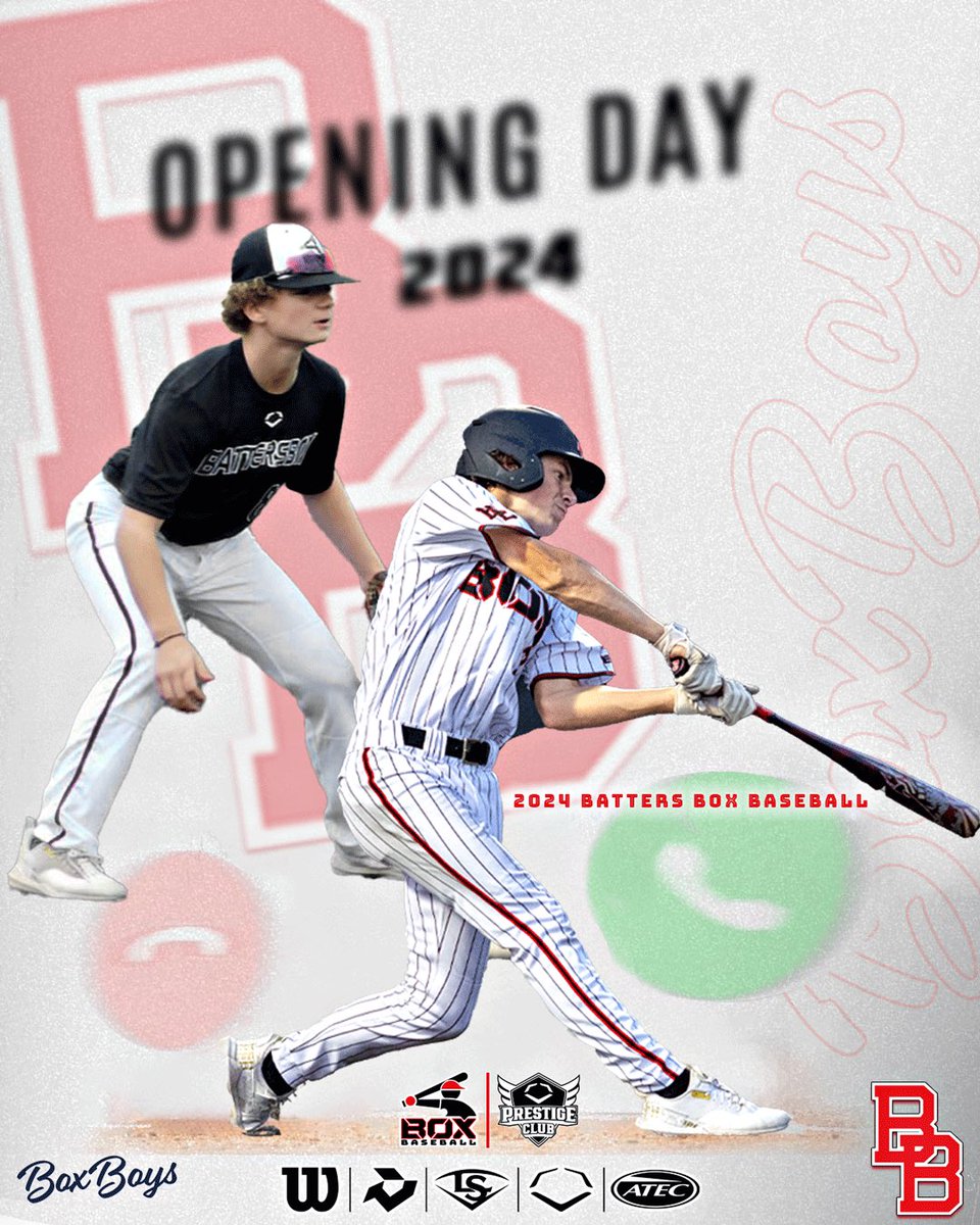 Opening Day is calling! Good luck to all Box 7-14U teams opening up their seasons this weekend. Let’s go! 👊 #OpeningDay2024 #BoxBoys #ReptheBox