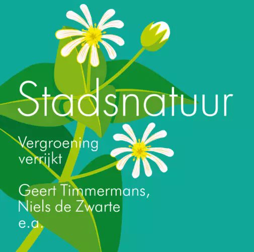Trots op het zeer gevarieerde boekje dat vandaag is gelanceerd: Stadsnatuur - vergroening verrijkt.
@Stadsecoloog020 en ik schreven over de groene stad en deden samen met <a href="/EllenvanDonk/">Ellen van Donk</a> Jelle Reumer en Astrid Smit de samenstelling en redactie.
