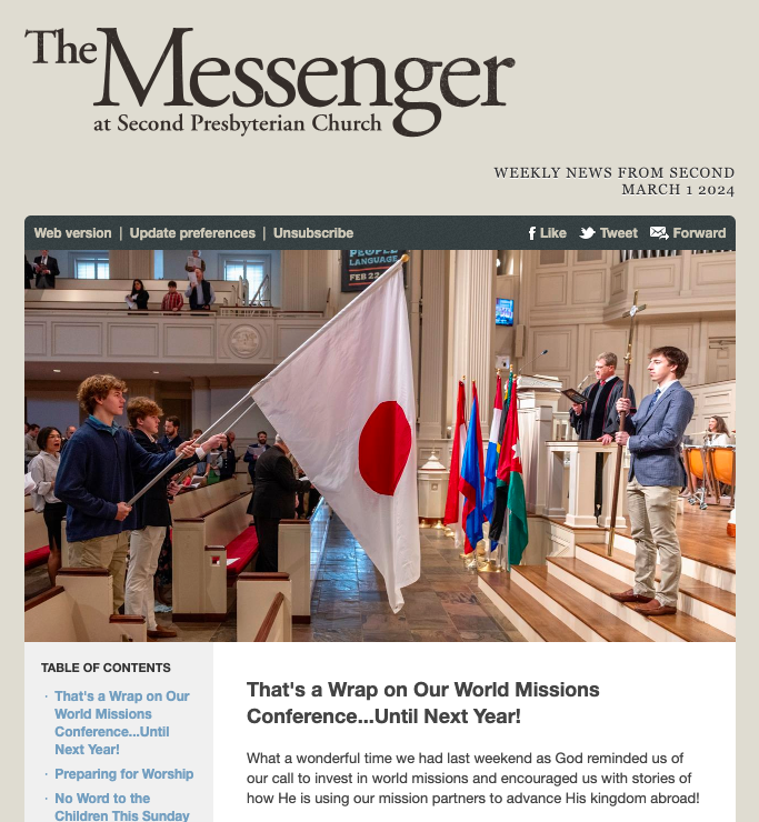 Second Presbyterian tweet media