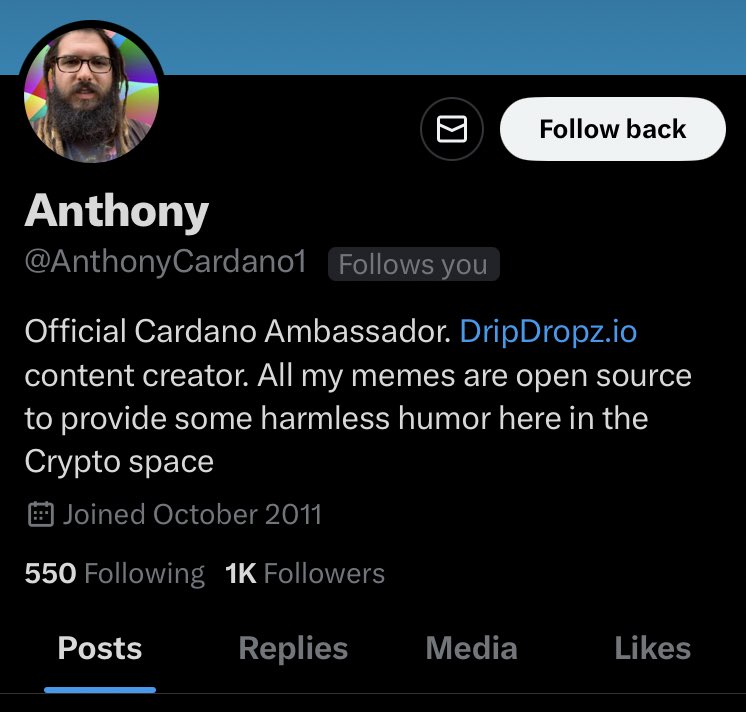 A FAKE <a href="/AnthonyCardano/">Anthony</a> APPEARS! 

🚨 REPORT <a href="/AnthonyCardano1/">Anthony</a>