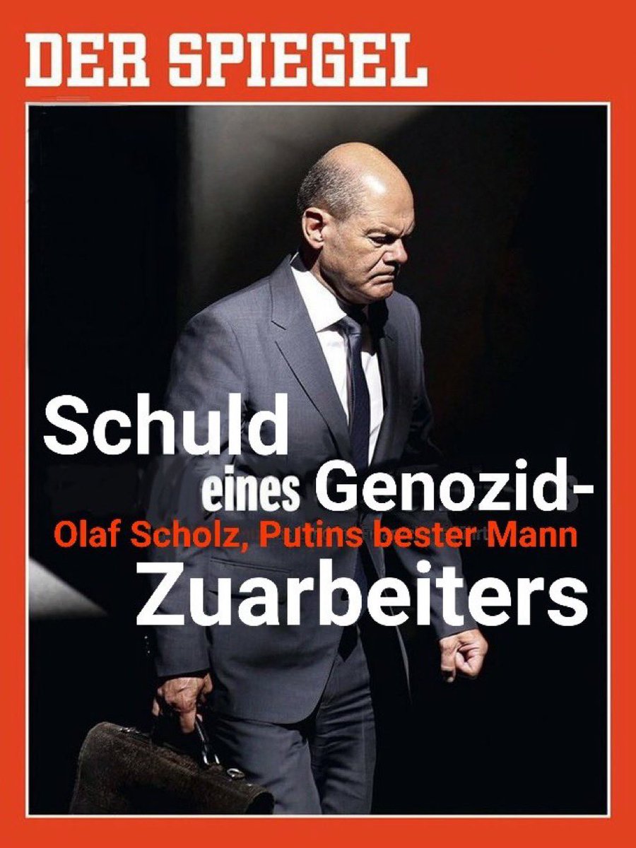 #Scholz beteuert regelmäßig, die #Ukraine dürfe den Krieg nicht verlieren - das ist rich- tig und gut; das bedeutet aber, dass die 🇺🇦 Russland mittels ihrer Bewaffnung überlegen ist...Und jetzt der Knackpunkt: Warum verwei- gert er dann der 🇺🇦 ein effek- tives System wie Taurus⁉️