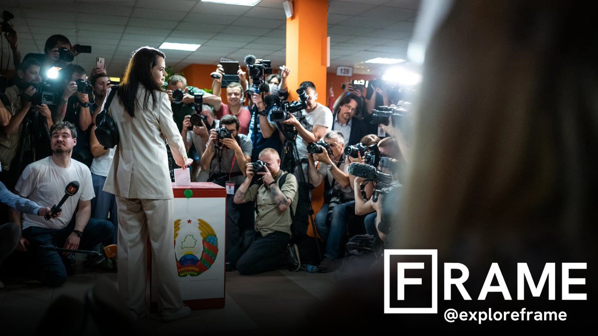 exploreframe's tweet image. Belarusian opposition leader @Tsihanouskaya  sat down with @zinyasalfitii  for Frame to discuss her rise to political prominence, eventual exile, and her ongoing fight against a dictatorial regime:
beta.frame.media/experimental/b…