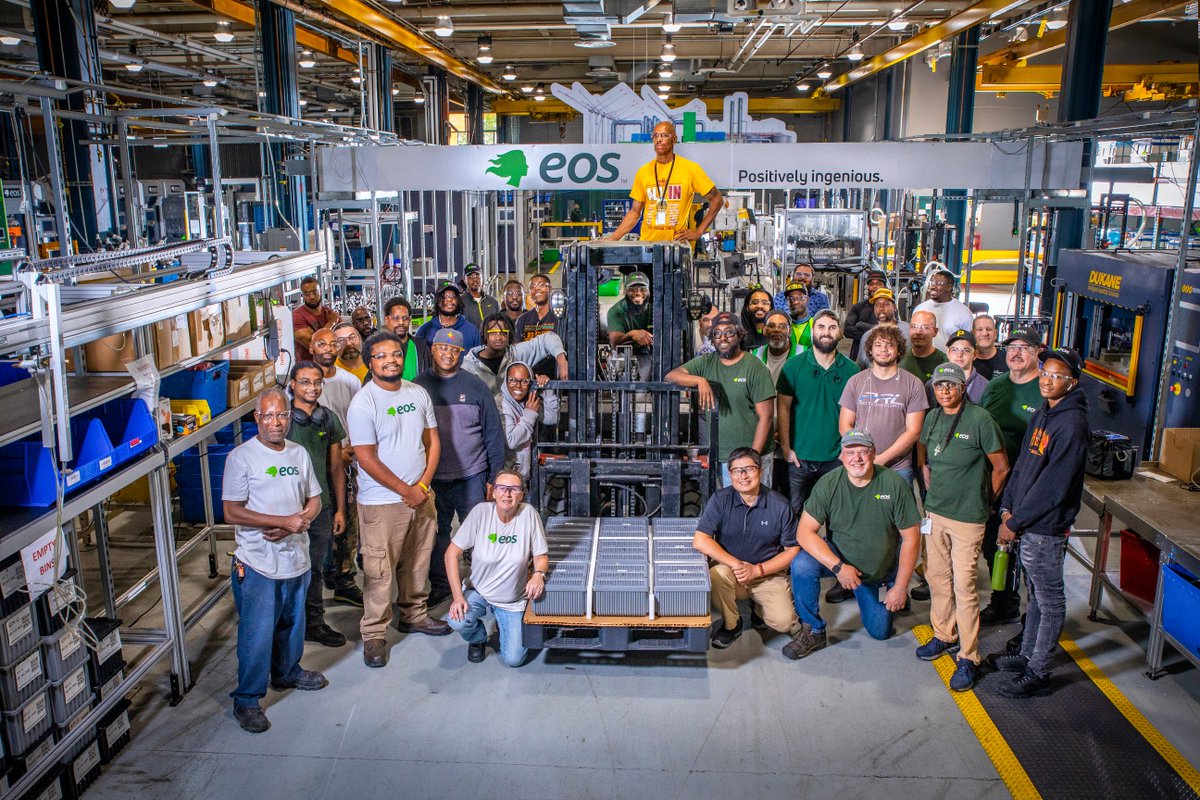 We can’t say thank you enough to our green-collar workforce! Happy Employee Appreciation Day to our teams putting American ingenuity to work every day to create a more positive future for everyone! Thank you for helping us transform how the world stores power!