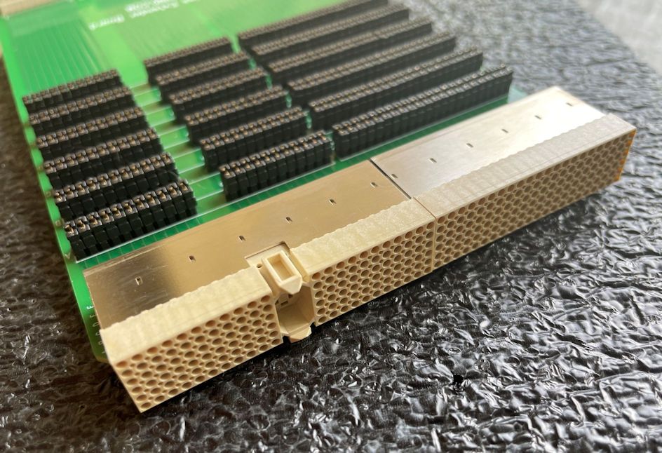 Twin Industries extender cards with Hypertac connectors.  #hypertac #twinindustries