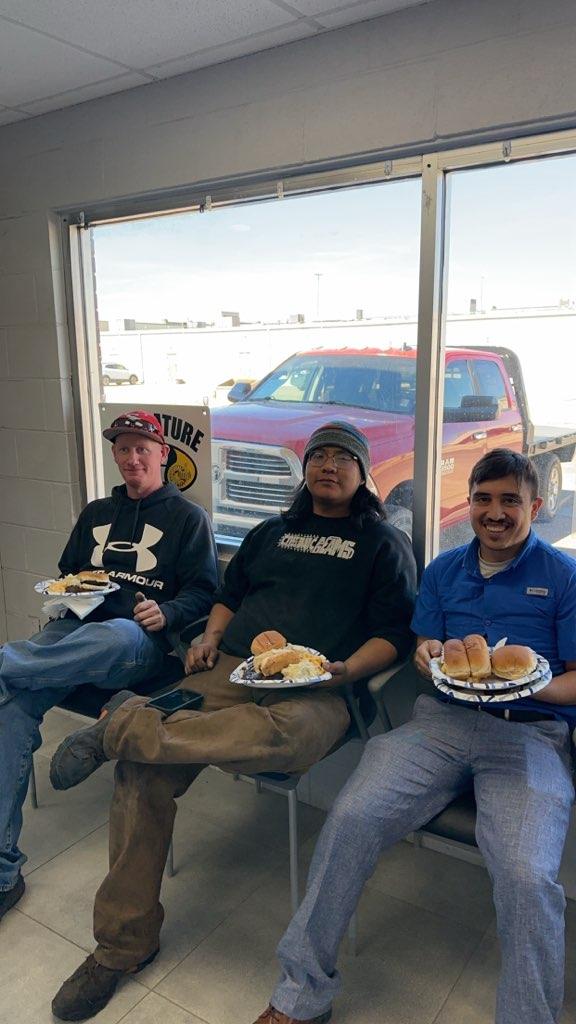 Thank you for buying our employees lunch today Nick, it was a great celebration of Employee Appreciation Day! We are very grateful to have you as our leader! 🤩 #ramcountrydumas #dumastx #employeeappreciation #khouryculture
