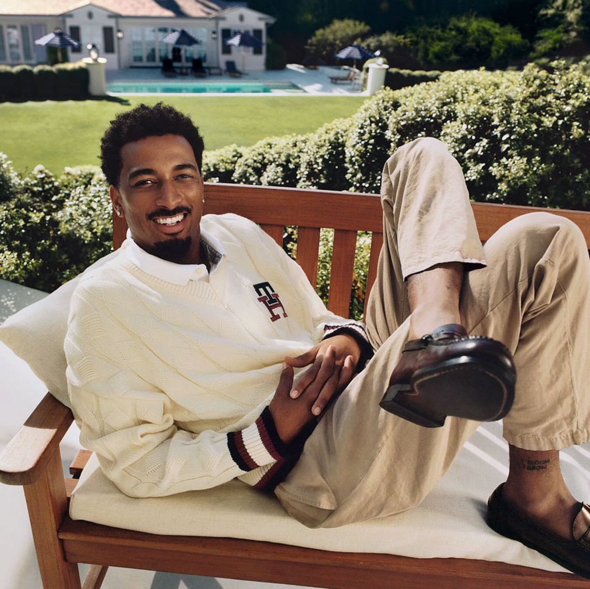 boymolish's tweet image. Travis Bennett for Tommy Hilfiger ✨