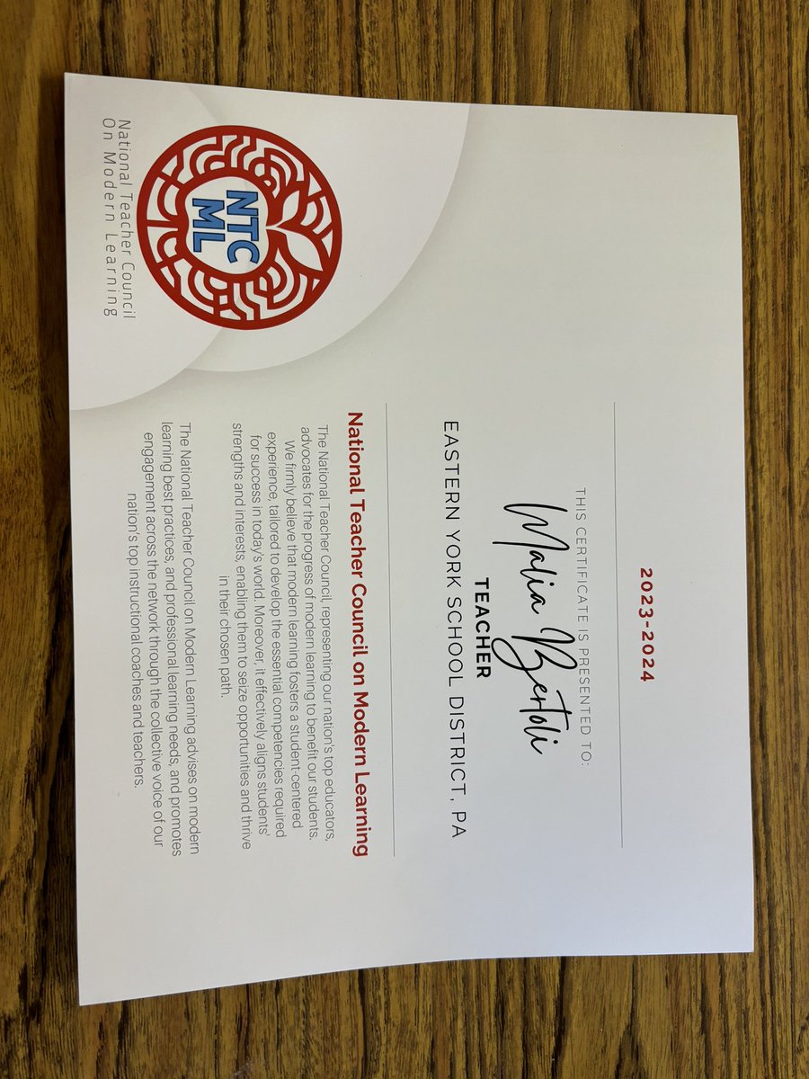 Fun surprise to find in my mailbox today! <a href="/ModernTeacherCo/">Modern Teacher</a>