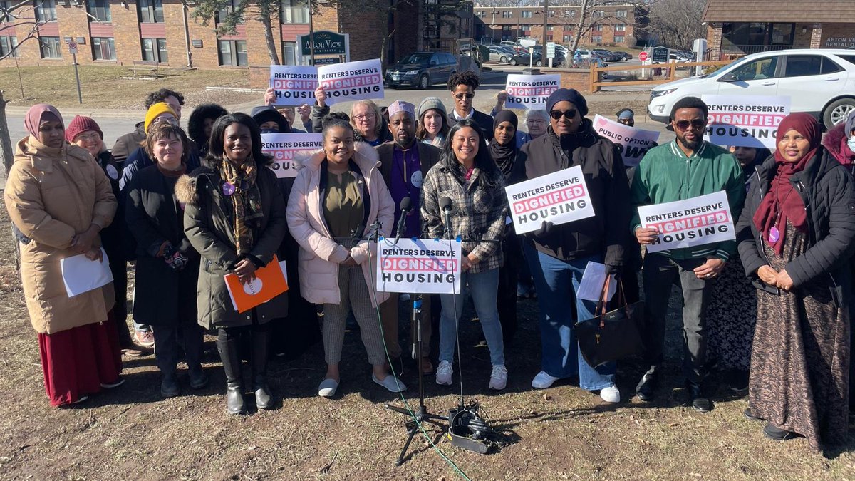 VIhekoronye's tweet image. Had a very powerful presser w/@SustainStPaul &amp;amp; @ISAIAHMN leaders re: passing tenant protections this year &amp;amp; prioritizing renters in a citywide convo re: housing in Saint Paul.

🙏@Ward4STP Council Prez Jalali &amp;amp; Ward 7 CM @cheniquajohnson for your leadership! 

#FairHousingMatters