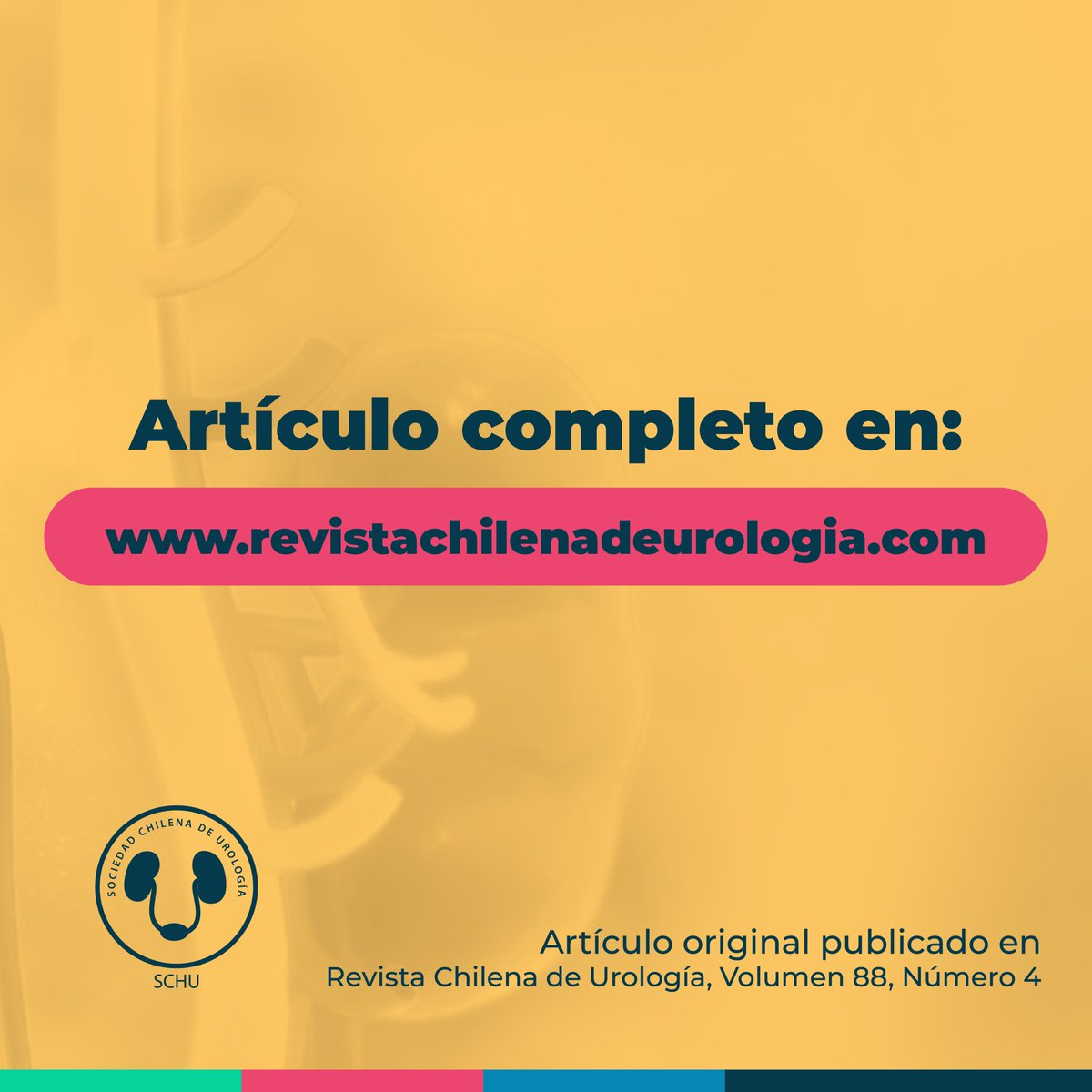 “Efectos del trasplante renal en la función sexual: experiencia en un centro de alta complejidad”, cuyo autor correspondiente es el Dr. Gianmarco Camelo Pardo, de Colombia, artículo original publicado en la última edición de #RevistaSCHU. 👇revistachilenadeurologia.com/frame_esp.php?…