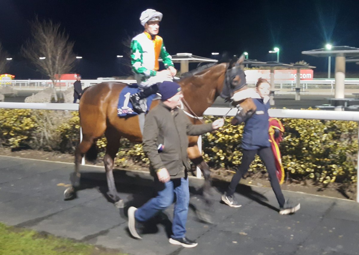 Hightimeyouwon led home a one-two for Ado McGuinness in R8 @DundalkStadium