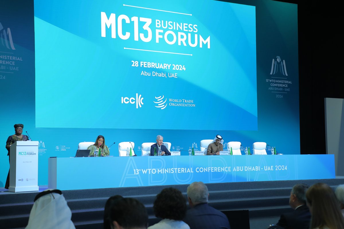 Following the conclusion of the WTO’s 13th Ministerial Conference #MC13, we have issued the following statement. @ICCSecGen said: “We need to be clear that the largely disappointing outcome to this ministerial is not a failure of the WTO – it is, rather, a failure on the part of…