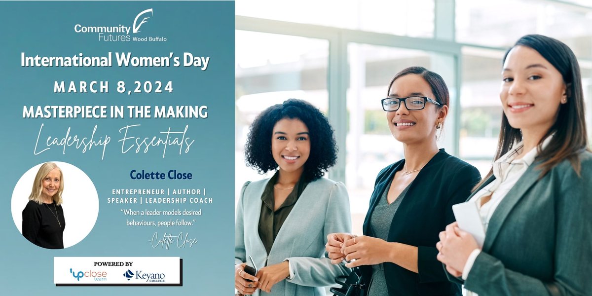 🌟 Join us for 'Masterpiece in the Making – Leadership Essentials', in celebration of International Women's Day! 🚀 Embrace your power, draft your story, and equip yourself with the tools of a modern female leader. To register visit: eventbrite.ca/e/masterpiece-…