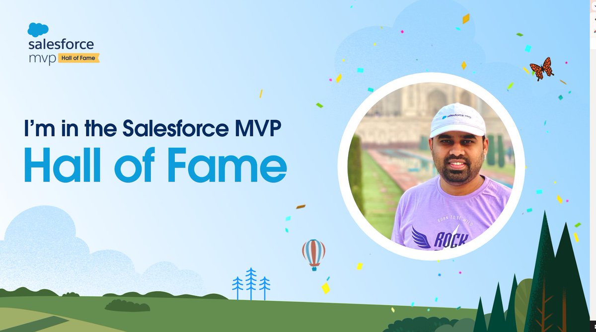 I'm thrilled to announce that I've been inducted into the Salesforce Hall of Fame! 🏆 Congratulations and welcome #SalesforceMVPs Class 2024, Renewed MVP's and Hall Of Fame MVP's #SalesforceMVPHallOfFame #TrailblazerCommunity #Trailhead