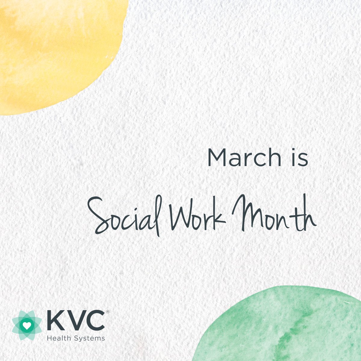 Each time you host an event at Ball Event Center, you are supporting @KVCkids #Repost' Happy Social Work Month! During March, KVC is celebrating all the impact social workers and clinical professionals have on our community!'