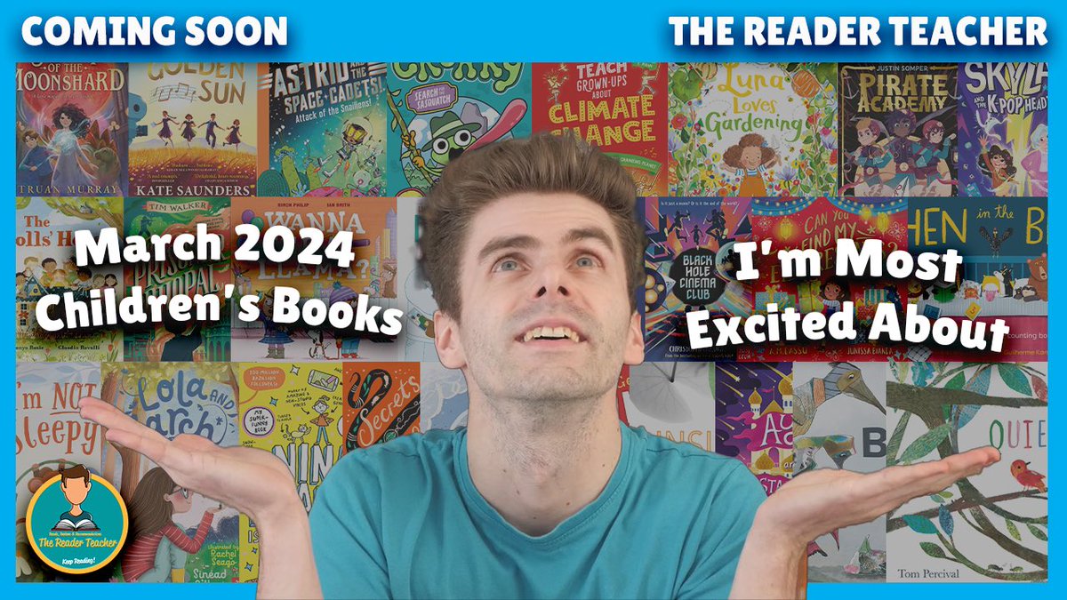 👀📚Check out my MARCH 2024 Children’s Books I’m Most Excited About video over on my YouTube channel. Please subscribe! 📖🌟Each month, I put together #ComingSoon videos previewing my most anticipated children’s books releases to bump up your TBRs! ➡️ youtu.be/rG1QDgHerDQ?fe…