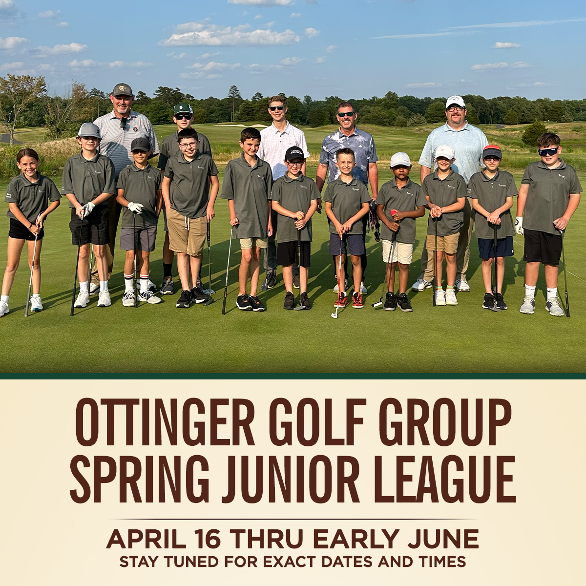 We invite you to be a part of our ever-growing Ottinger Junior Golf League, which offers a fun environment to compete as teams in weekly matches. $525 Non-Members | $425 Members Learn more and register now: brnw.ch/21wHuFA