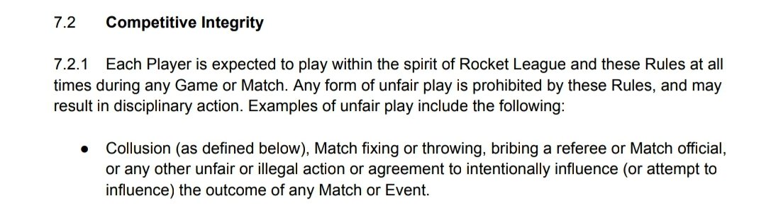 Gregan's tweet photo. Rules are pretty clear, and we all know YMC deliberately threw games to get Limitless in Quarter Finals.

On the admins to follow the rules and DQ them. https://t.co/uQqTDnxhQ4