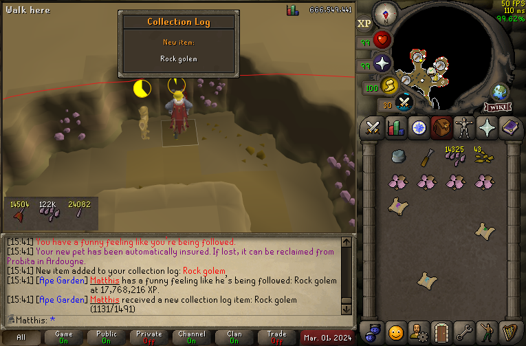 MatthisGG's tweet image. #17 ROCK GOLEM!!!!!!!!

Lifetime supply of amethyst to boot ⛏️🤓