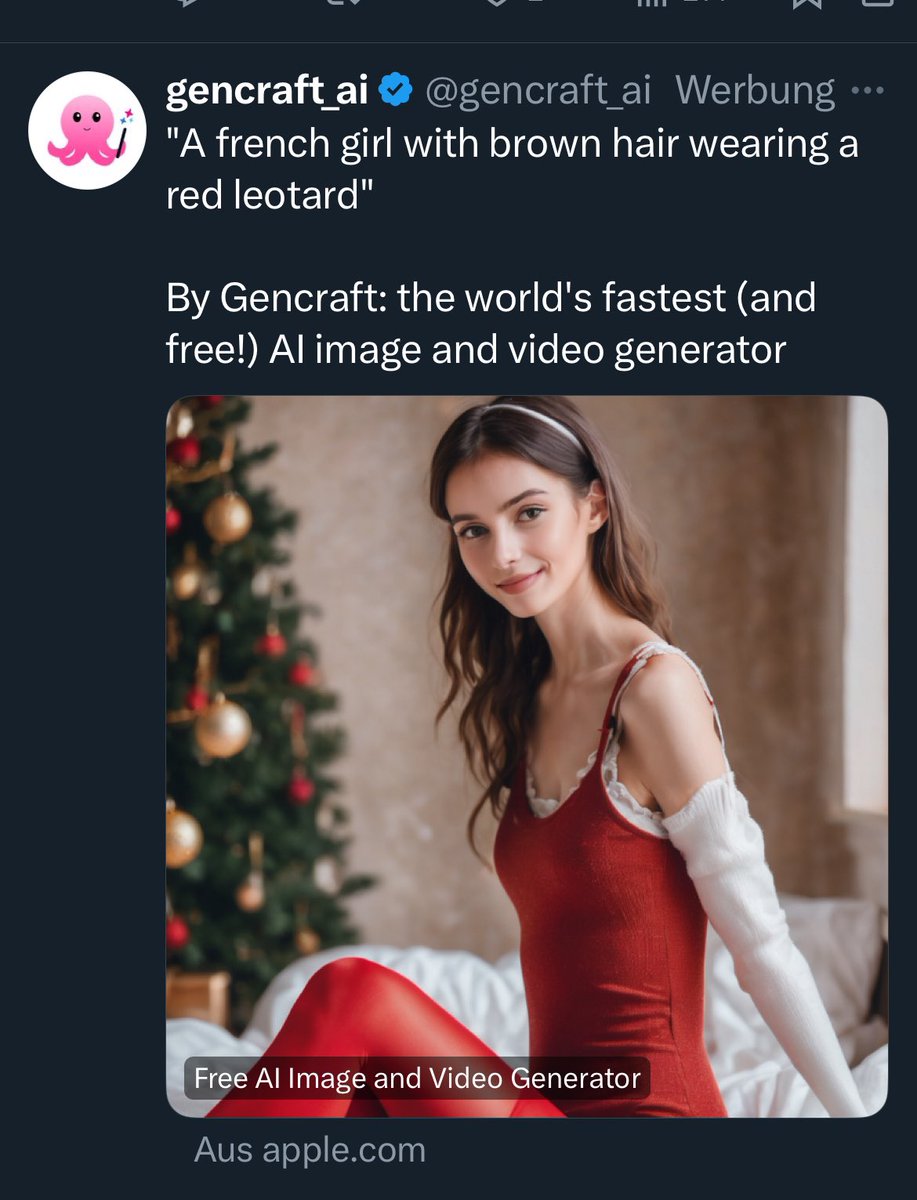 Finde eigentlich nur ich, dass diese Werbung hier bei X mir zu kindlich-sexistisch daher kommt?