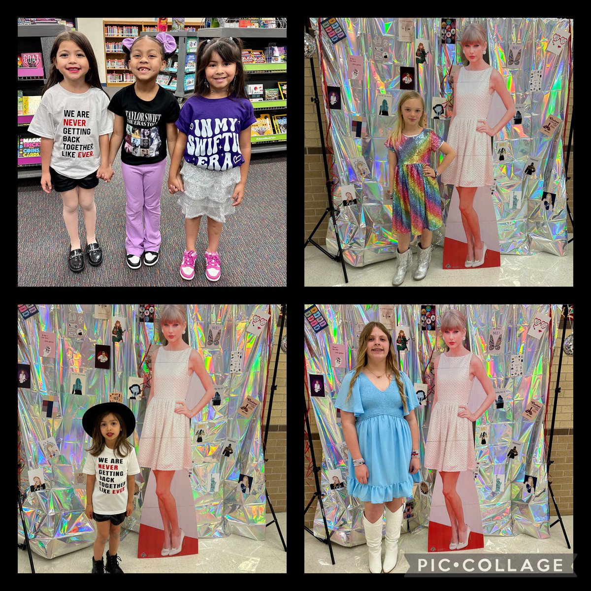 NISDFieldsLibrary (@fields_library) on Twitter photo Celebrated the 11๏ธโฃ3๏ธโฃ day of school Taylor Swift style. ๐ค๐โค๏ธ๐๐๐ฉถ๐ฉท๐ฉต๐๐ค <a href="/NISDFields/">Fields Elementary</a> Celebrated the 11๏ธโฃ3๏ธโฃ day of school Taylor Swift style. ๐ค๐โค๏ธ๐๐๐ฉถ๐ฉท๐ฉต๐๐ค <a href="/NISDFields/">Fields Elementary</a>