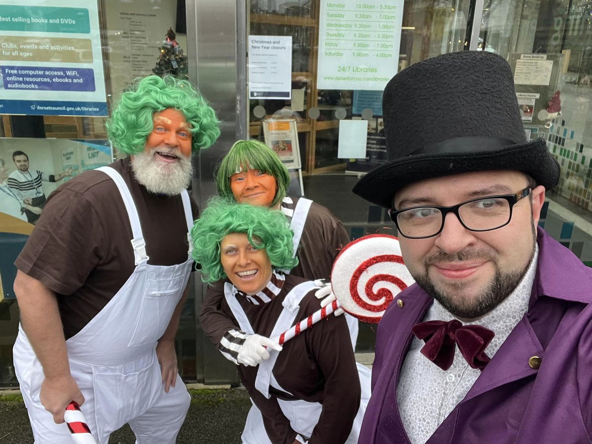 Glasgow called...

I told them that our Oompa Loompas are not for sale!

#InspiredToLearn #GreatestSchoolOnEarth