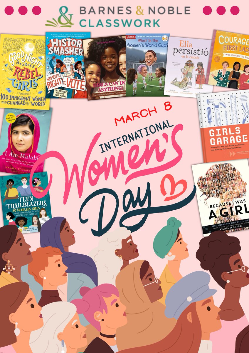 Always empowering through pages, celebrating women's strength and stories this International Women's Day. 📚💪 #WomensDayReads #WomensHistoryMonth #InternationalWomensDay2024 #WomenRead #BNbuzz