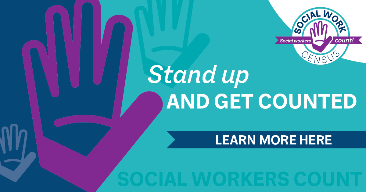 Diverse voices will help the Social Work Census reflect our profession! Participate in the Census because SOCIAL WORKERS COUNT! #socialworkcensus #socialworkerscount

Link: swcensus.org