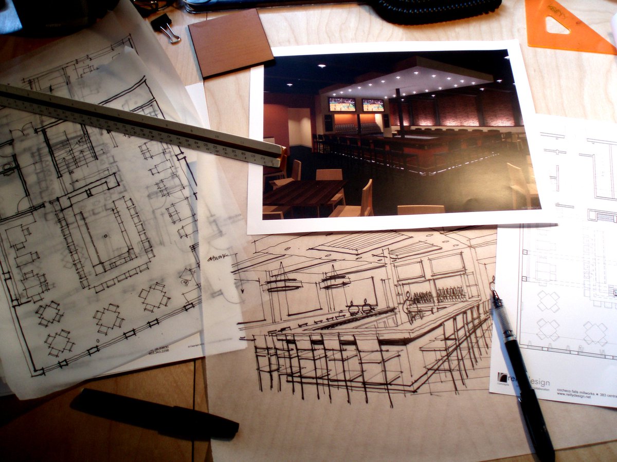 Design process. #bardesign #hospitalitydesign